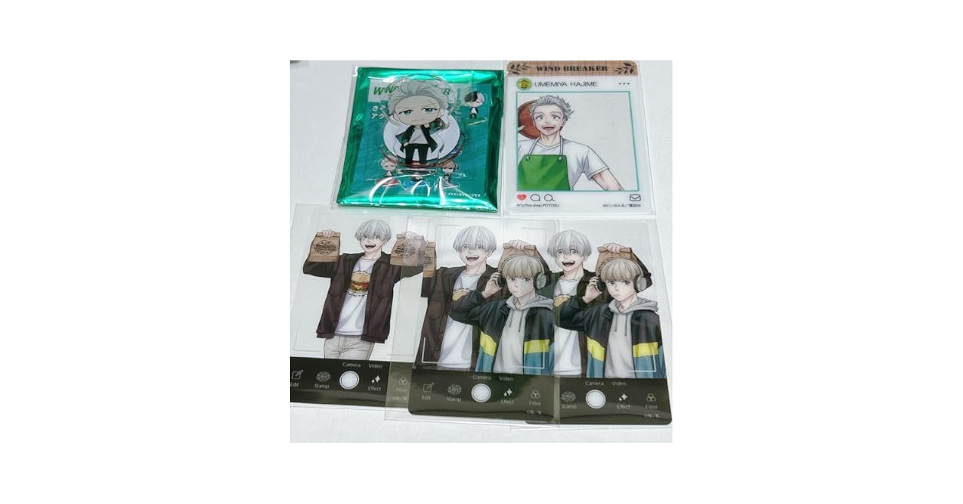 Amazon.co.jp: WIND BREAKER ウィンブレ 梅宮一 梶蓮 : おもちゃ